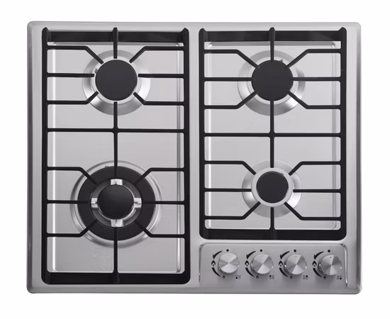 Fornello a gas per cucina domestica a 4 fuochi di nuovo design (JZS54034