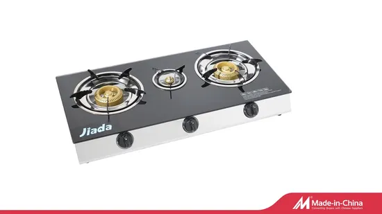 Fornello a gas resistente a infrarossi con accensione automatica a 3 fuochi con funzione Mulit di alta qualità